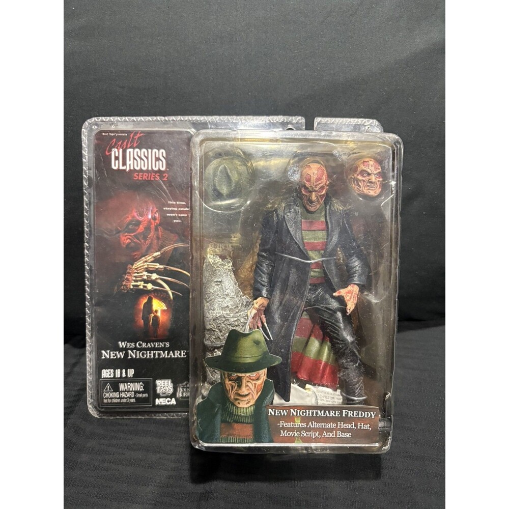NECA 2005 Reel Toys Cult Classics Series 2 New Nightmare Freddy Krueger